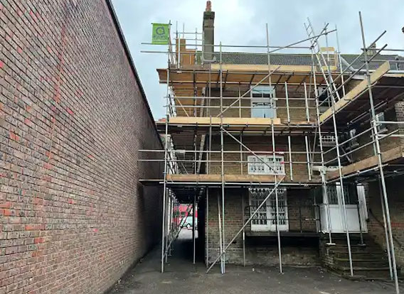 Domestic scaffolding by Evans Scaffolding